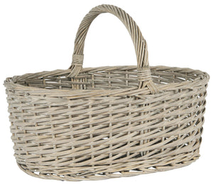 Oval Basket with Handle