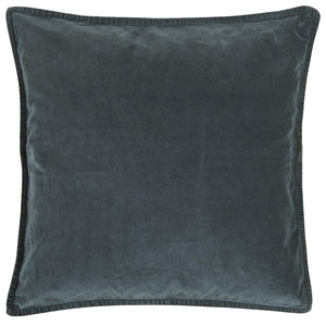 Blue velvet cushions