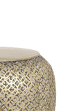 Rando Gold Side Table