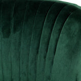 Basil Green Accent Chair