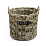 Wicker Basket on Wheels (XLarge)