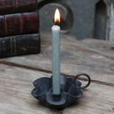 Antique Black Taper Candle Holder
