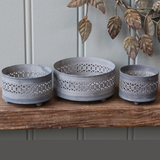 Candle Tray Set of 3