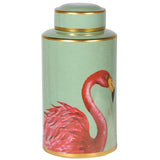 Flamingo design Ginger Jar