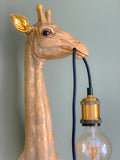 Gold Giraffe Wall Lamp