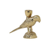 Gold Candle Holder (Bird)