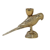 Gold Candle Holder (Bird)