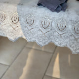 French Linen Grey Table Cloth