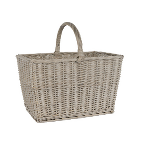 Large Rectangular Basket with Handle