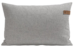 Light Grey Tina Linen Rectangle Cushion