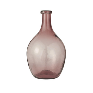 Round Mallow Glass Vase (Large)