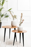 Wooden Side Table (Set of 2)